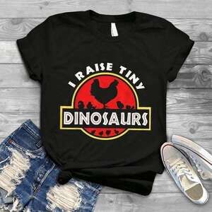 I Raise Tiny Dinosaurs Retro Graphic Kids Animal T-Shirt